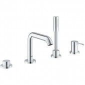 Смеситель однорычажный для ванны GROHE Essence New, на 4 отверстия, хром (1957800A)