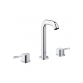 Смеситель для раковины GROHE Essence+ на 3 отверстия с донным клапаном, хром (20296001)