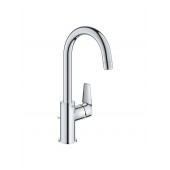 Смеситель для раковины GROHE Start Edge с донным клапаном, L-Size, хром (23776001)