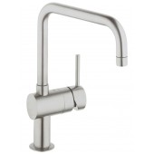 Смеситель для кухни GROHE Minta с U-изливом, суперсталь (32488DC0)