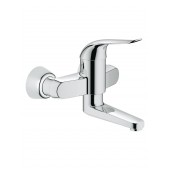 Смеситель для раковины GROHE Euroeco Special (вынос 197 мм, длина рычага 120 мм), хром (32767000)