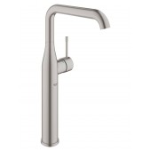 Смеситель для свободностоящей раковины GROHE Essence New, U-излив, суперсталь (32901DC1)