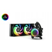 Водяное охлаждение для CPU EKWB EK-NUCLEUS AIO CR240 LUX D-RGB, 2x120mm Socket Intel/AMD Black