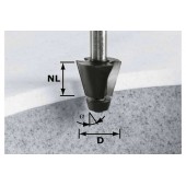 Фреза для снятия фаски HW D33,54/15° ss S12 (492665)