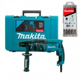 Перфоратор Makita HR2470 + набор буров D-20703 (HR2470X20)