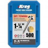 Шурупы с крупным шагом 1-1/4" - 500 шт Kreg SML-C125-500-INT (SML-C125-500-INT)