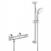 Термостат GROHE Precision Flow для душа с душевым гарнитуром, хром (34841000)