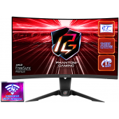 Монитор 27 ASRock PG27Q15R2A VA 2560x1440@165Hz 1мс 550cd/m2 4000:1 Curved 2xHDMI DP WiFi Black