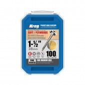 Шурупы с крупным шагом 1-1/2" - 100 шт SML-C150-100-INT (SML-C150-100-INT)