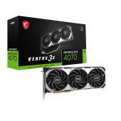 Видеокарта MSI GeForce RTX 4070  VENTUS 3X E 12G, 12G GDDR6X HDMI 3xDP RTX 4070 VENTUS 3X E 12G