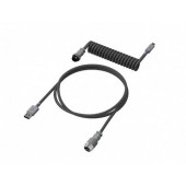 Кабель для механической клавиатуры HyperX USB-C Coiled 6J678AA серый