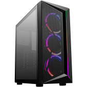 Корпус CoolerMaster CMP510 ATX/Mini-ITX 1xUSB2.0 1xUSB3.2 3xARGB FAN Без Б/П Черный (CP510-KGNN-S00)