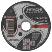 Абразивный диск по металлу 125х1х22,23 мм HITACHI (12510HR)