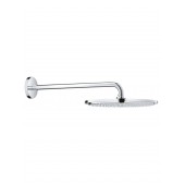 Верхний душ с душевым кронштейном GROHE Rainshower, диаметр 310 мм, хром (26257000)