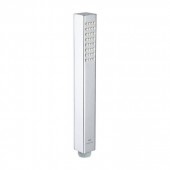 Ручной душ GROHE Rainshower Aqua Cube Stick, ограничение расхода воды 6,6 л/мин, 1 вид струи, хром (26867000)