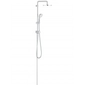 Душевая система GROHE New Tempesta Rustic 200 с переключателем (без смесителя), хром (27399002)