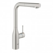 Смеситель однорычажный для мойки GROHE Essence, суперсталь (30504DC0)