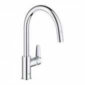 Смеситель для кухни GROHE StartEdge, выдвижной излив, хром (30550000)