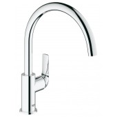 Смеситель для кухни GROHE BauCurve, высокий излив, хром (31231000)