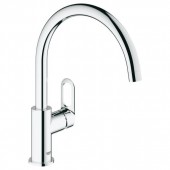 Смеситель для кухни GROHE Start Loop, поворотный излив, хром (31374000)