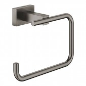 Держатель для туалетной бумаги GROHE Essentials Cube, темный графит, матовый (40507AL1)