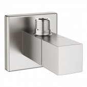 Угловой вентиль GROHE Eurocube, 1/2 дюйма, суперсталь (22012DC0)