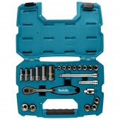 Набор ключей и головок Makita, 23 предмета, 3/8" (B-65573)