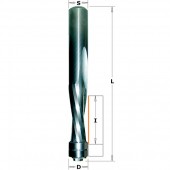 Фреза спиральная монолитная 12,7x50,8x114 Z=2 S=12,7 RH (192.507.11B)