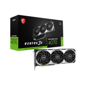 Видеокарта MSI GeForce RTX 4070 VENTUS 3X E1 12G, 12G GDDR6X 1xHDMI 3xDP