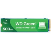 Твердотельный накопитель  500GB SSD WD GREEN SN350 M.2 2280 NVMe x4 R2400Mb/s W1500Mb/s WDS500G2G0C