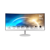 Монитор 34 MSI PRO MP341CQW VA 3440x1440 100Hz 1ms 3000:1 1500R 2xHDMI 1xDP 2x2W White