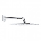 Верхний душ с душевым кронштейном GROHE Rainshower Aqua 10", 1 режим струи, хром (26860000)