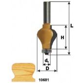 Фреза кромочная фигурная (32х38 мм; хвостовик 12 мм) по дереву Энкор 10681