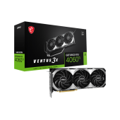 Видеокарта MSI GeForce RTX 4060TI VENTUS 3X 16G, 16G GDDR6 128-bit HDMI 3xDP