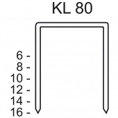 Скобы тип KL 80/10 CNK/3000 (DGKC420005)