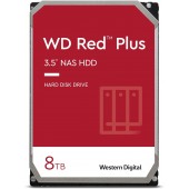 Жесткий диск для NAS систем HDD  8Tb Western Digital RED PLUS SATA 6Gb/s 3.5 128Mb 5400rpm WD80EFZZ