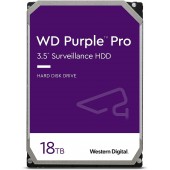 Жесткий диск для видеонаблюдения HDD 18Tb Western Digital Purple SATA 512Mb 3,5 7200rpm WD181PURP