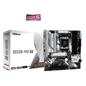 Материнская плата ASRock B650M PRO RS AM5 4xDDR5 4xSATA3 3xM.2 HDMI DP mATX