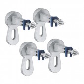 Настенные уголки для душевой рамы GROHE, хром (1039999990)