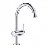 Смеситель для раковины GROHE Atrio, на 1 отверстие, размер L, хром (24362000)