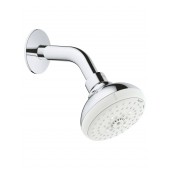 Комплект верхнего душа GROHE Tempesta New IV с кронштейном,  9,5 л/мин, хром (27870001)