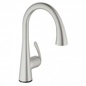 Сенсорный смеситель для кухни GROHE Zedra Touch, суперсталь (30219DC1)