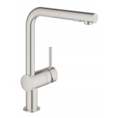 Смеситель для кухни GROHE Minta, суперсталь (30274DC0)