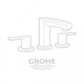 Смеситель для раковины GROHE Eurodisc Cosmopolitan с донным клапаном и низким изливом, хром (33190002)