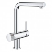 GROHE Blue Pure Minta Смеситель однорычажный для мойки  с функцией очистки водопроводной воды  (только для фильтров GROHE)(31721000)