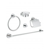 Набор аксессуаров GROHE Essentials (5 предметов), хром (40344001)