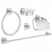 Набор аксессуаров GROHE Essentials (5 предметов), суперсталь (40344DC1)