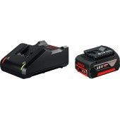 Аккумуляторная батарея и зарядное устройство BOSCH GBA 18V 4 Ah + GAL 18V-40 (1600A01B9Y)