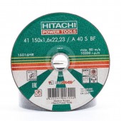 Диск отрезной по металлу А24,14А (150х2.5х22,2 мм) Hitachi HTC-15025HR