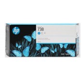 Картридж HP Europe 738 300-ml Cyan DesignJet Ink Cartridge (676M6A)